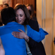 Vice President Kamala Harris hugs Sen. Mazie Hirono, D-Hawaii, after Harris spoke to the media about a procedural vote that did not pass on the Women’s Health Protection Act to codify the landmark 1973 Roe v. Wade decision that legalized abortion nationwide, Wednesday, May 11, 2022, on Capitol Hill in Washington.
